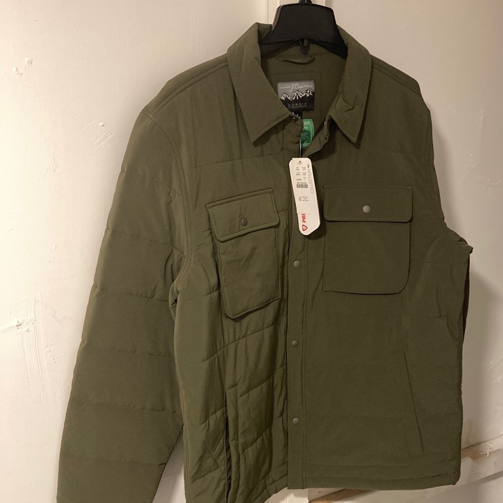 Primaloft shirt jacket